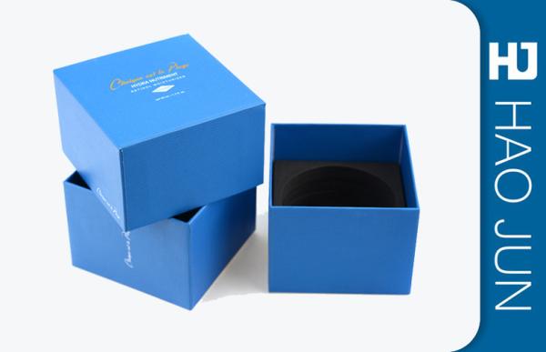 Custom Printing Cardboard Gift Boxes With Black EVA Form For Perfume