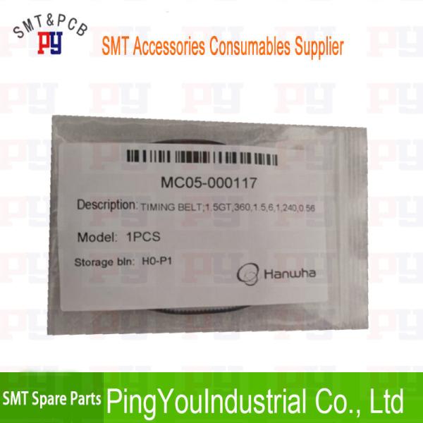MC05-000117 Timing Belt 1.5GT SMT Spare Parts H0-P1 HANWHA SMT Machine Parts