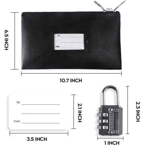 Теплая сумка с замком, банковская сумка с замком, сумка с деньгами для наличных денег, водонепроницаемая сумка для наличных денег с молниеносной решеткой, для наличных денег, мобильный телефон