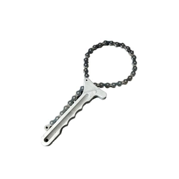 Anti Rust Metal Band Heavy Duty Oil Filter Chain Wrench Old Style
