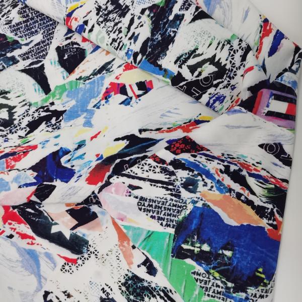 8% лайкра нейлона 92% напечатало ткань 130gsm 150cm Microfiber делает Breathable водостойким