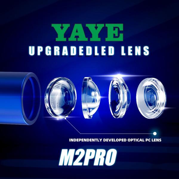 AC DC 8-100V YYM2PRO 80W 10000LM Projector Lens Luz baixa alta para carro e moto