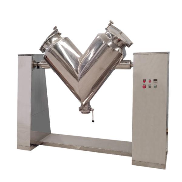 Industrial V Type Powder Mixing Machine For Chemical Metallurgical Food