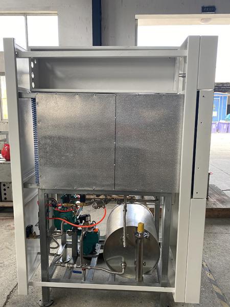 Autoclave cylindrique électrique à chargement frontal horizontal de 100L avec porte déverrouillable