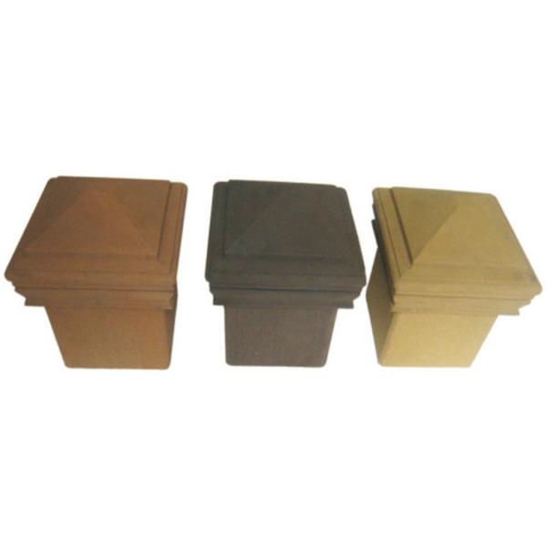 Waterproof plastic wood stair railing with Recyclable new material