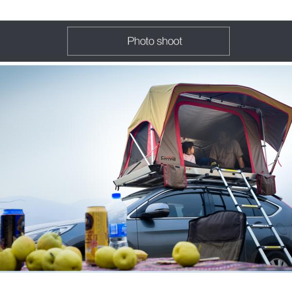 Ultra-thin and Ultra-light One Bedroom Roof Top Tent T1000 for Field Game Enthusiasts
