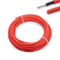 Tuv 50 Meters 4mm2 12awg Photovoltaic Wire Solar Wire Red Or Black Pv Cable
