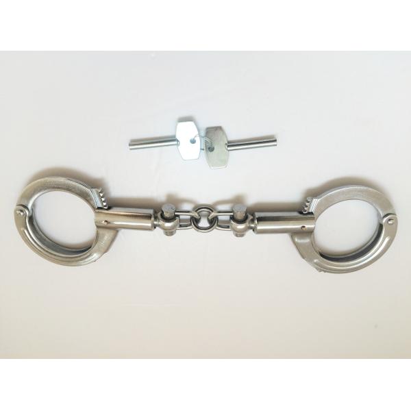 Class Style Stainless Steel Handcuffs Anti Shear Cop Handcuffs
