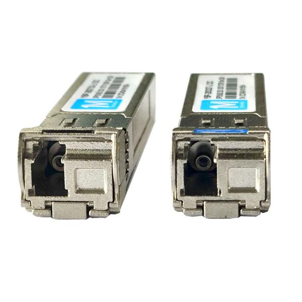 10G SFP BIDI LC DDM Optical Transceiver 60km 1270nm/1330nm WDM for High Availability Data Transfer