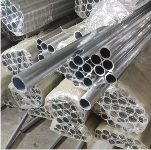 Extruded Aluminium Straight Tube Pipe 6061 6063 6065 7075