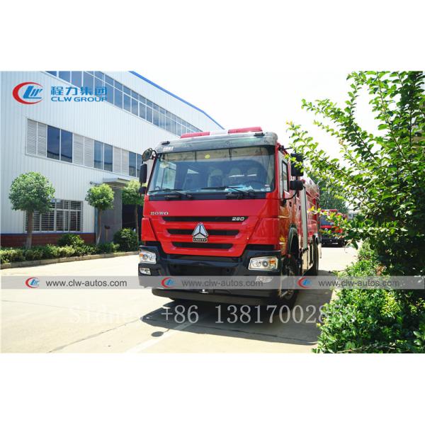 Тележка цистерны с водой Dongfeng 153 4X2 6cbm противопожарная