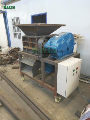 V Shape Blades Single Shaft Shredder , Industrial Metal Shredder For Metal Shavings
