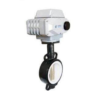 DN40 - DN1000 IP67 Electric Butterfly Valve With Normal Temperature