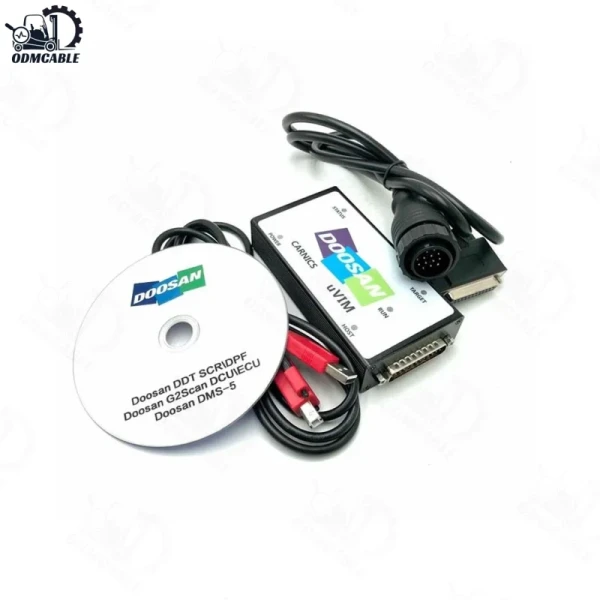 For Doosan Diagnostic Tool uvim Excavator Forklift Engine Fault Detector Interface DDT SCR DPF DCU ECU Scanner Fault Det
