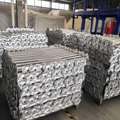 Adjustable Silver Steel Base Jack Scaffolding for Corrosion Resistance