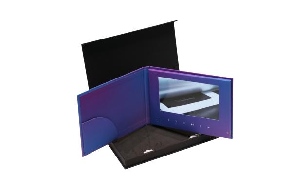7 Inch LCD Media Player Brand Video Mailer Invitation Card For Business Marketing