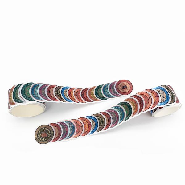Cute Masking Tape Stickers For Decorating Glass Jars