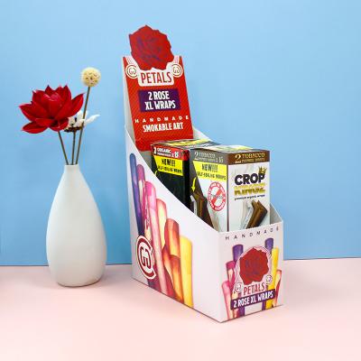 Recyclable Cigar Packaging Pre Roll Packaging Box 350-400g White Cardboard