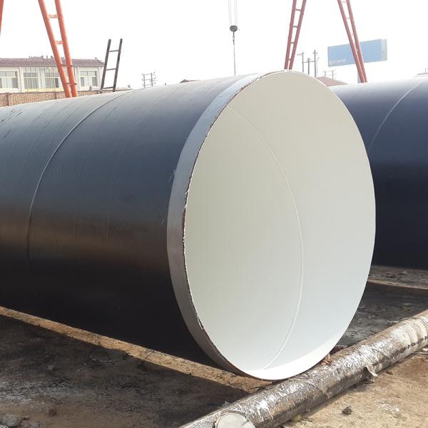 Caisson Piles structural Ssaw Carbon Steel Pipe , Standard Astm A572 G50 With Rings