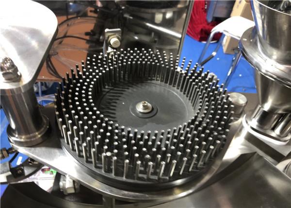 Energy Saving Electric Capsule Filling Machine / Liquid Gel Capsule Machine