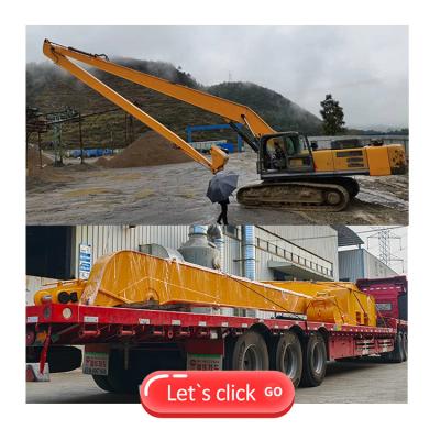 Q355B PC200 Komatsu Long Reach Arm 18m 20m Alloy Steel Prático CAT320, Excavadora Cat Long Reach