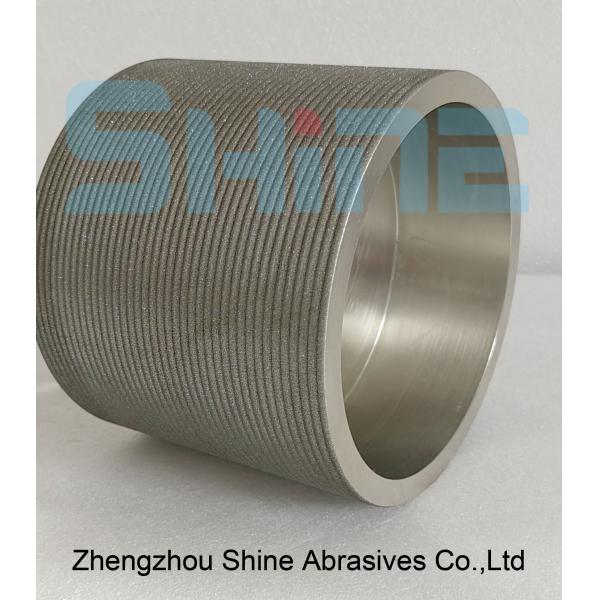 Cylindrical Electroplated Diamond Stone Grinding Wheel Pre Forming For Marble