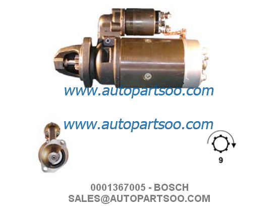 0001362051 6853810 - BOSCH Starter Motor 12V 2.4KW 9T MOTORES DE ARRANQUE
