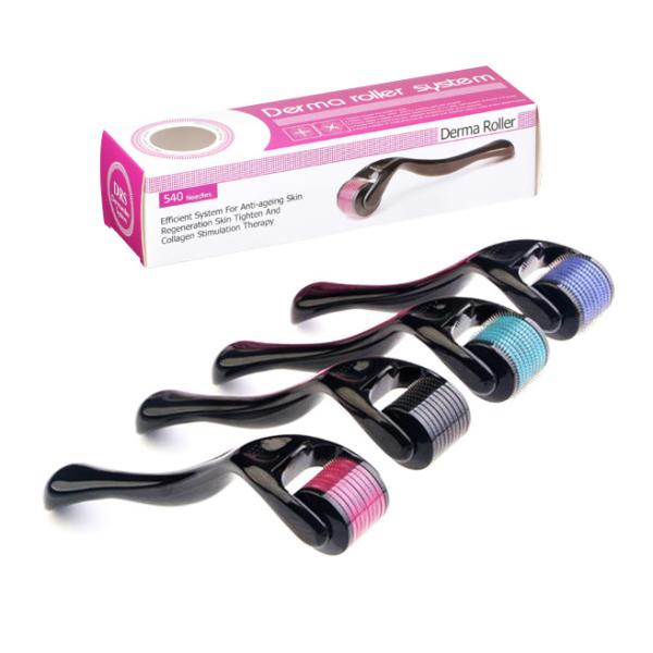 NO Plugs Type Medical Grade DRS540 Microneedle Derma Roller for Skin Care Routine
