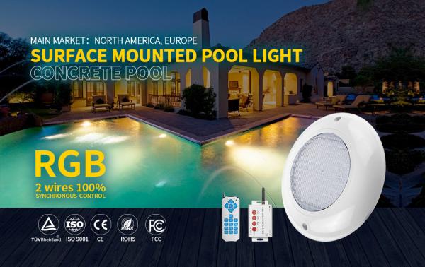 a associação 18W subaquática ilumina 100% luzes controladas síncronos da associação do diodo emissor de luz IP68