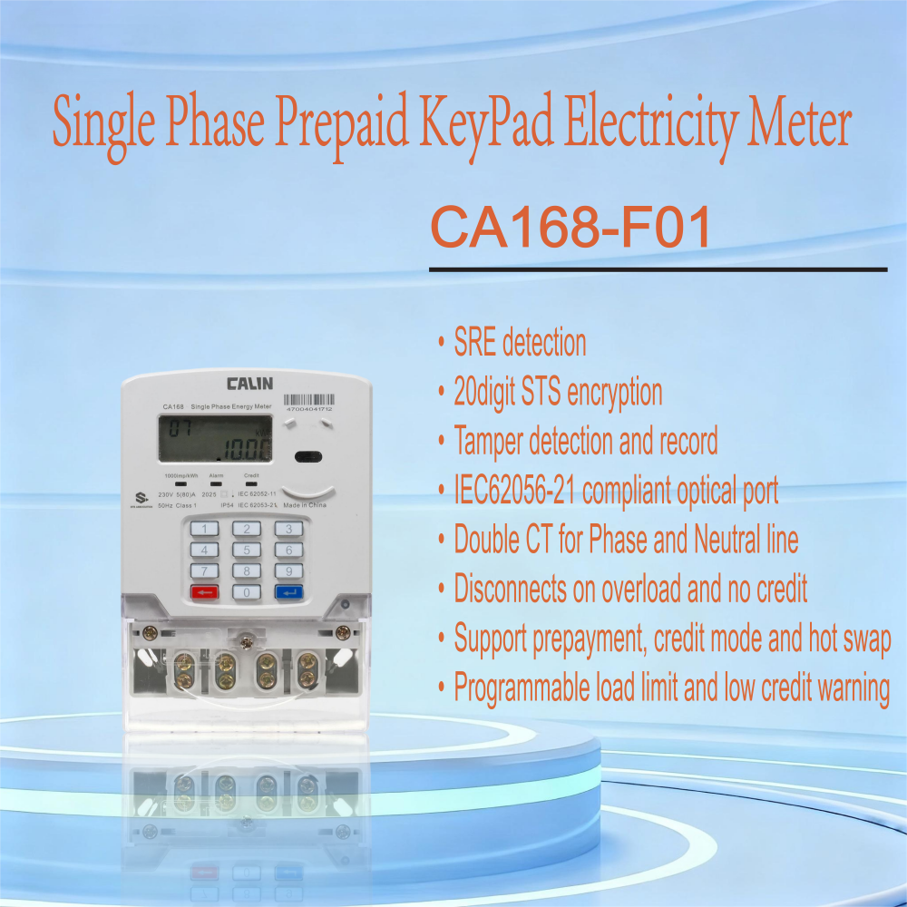 Energy Saving Prepaid Electricity Meters Suitable for Commercial Properties and Industrial Facilities with Scalable Solutions
