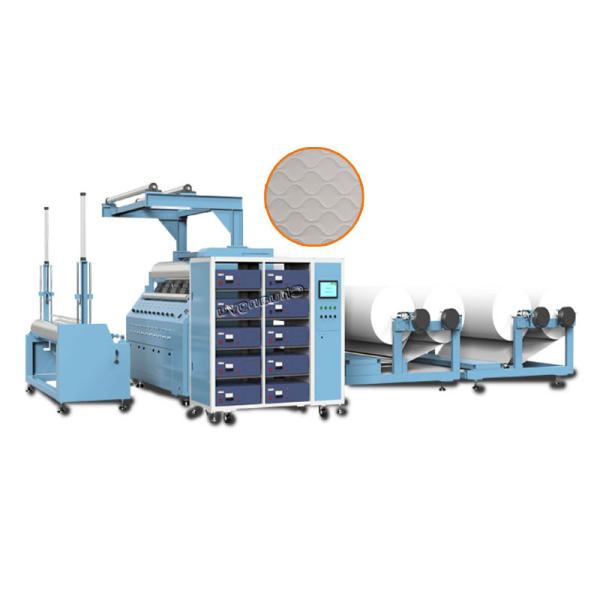 Mattress Ultrasonic Quilting Machine automatic embossing 1200M/H 1850MM