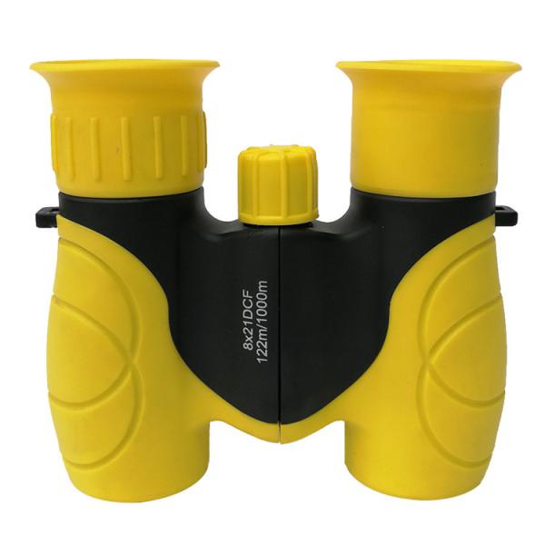 8x21 DCF Yellow Binoculars Telescope CE / FCC / RoHs Certified