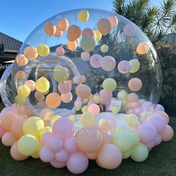Commercial Giant Transparent Camping Inflatable Bubble Tent Outdoor Bubble Dome