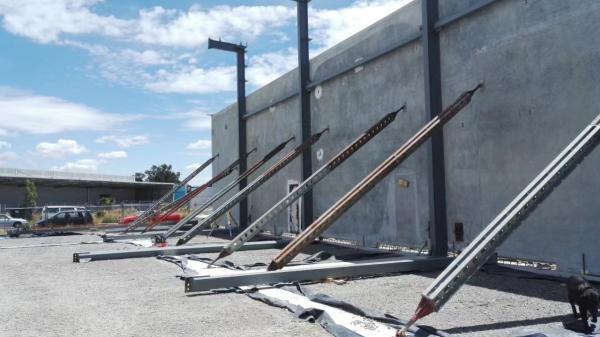Zinc Coated / Painted Icf Steel Bracing For Housing Building Support
