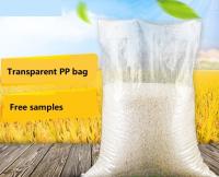 Pp transparents vides Mesh Netting Bags Polypropylene Woven Logo Printing