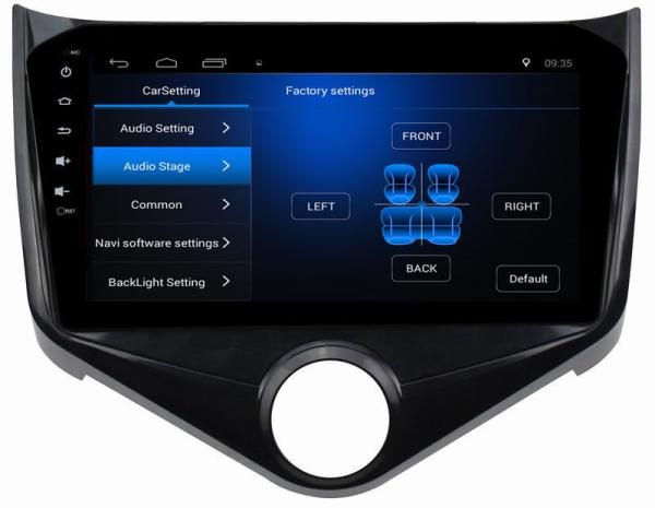 Ouchuangbo car dvd android 8.1 for Chery Fulwin 2 2013 Support original car steering wheel control Built-in WIFI receive