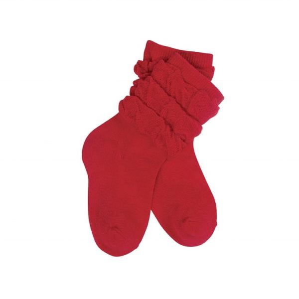 Pattern Solid Breathable Winter Infant Children Girl Thermal Lace Non Slip Socks For Baby