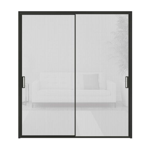 Minimalism Narrow Frame Aluminium Sliding Windows With Mesh