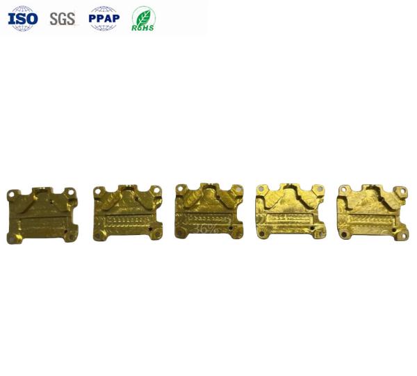 Custom Brass Copper CNC Milling Parts ±0.01mm Tolerance