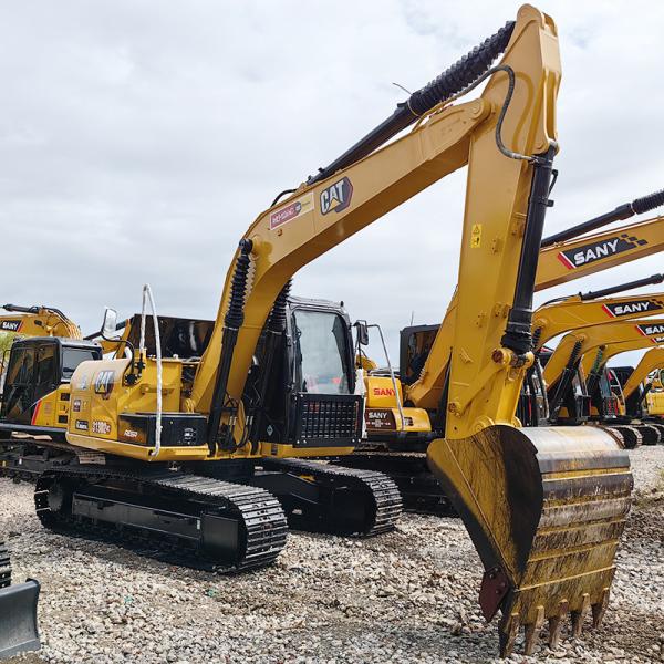 CAT 313D2GC Used Crawler Excavator  250L Large Fuel Tank Second hand Mini Excavator