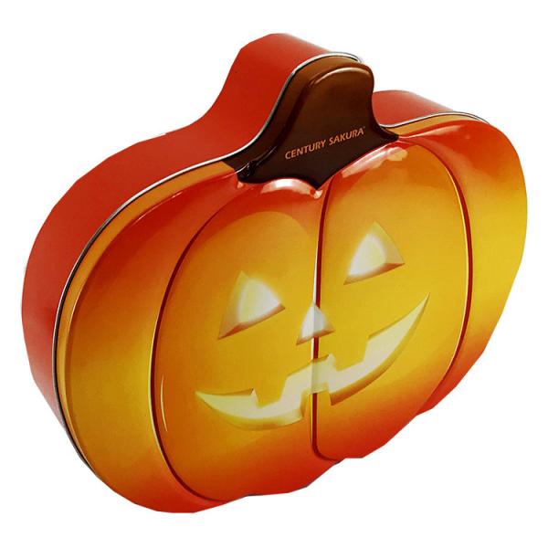Chocolat de Halloween formé par potiron Tin Box Multipurpose Antirust For