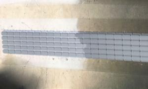 difusor leve translúcido DE 1 da tira de 0.3mm 4 011267 adesão de 3M 9080