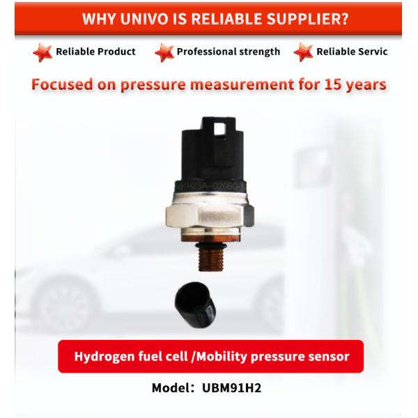 TE Capteur de pression de stockage d'hydrogène et de ligne motrice pour la mobilité à pile à combustible EC-79 316L