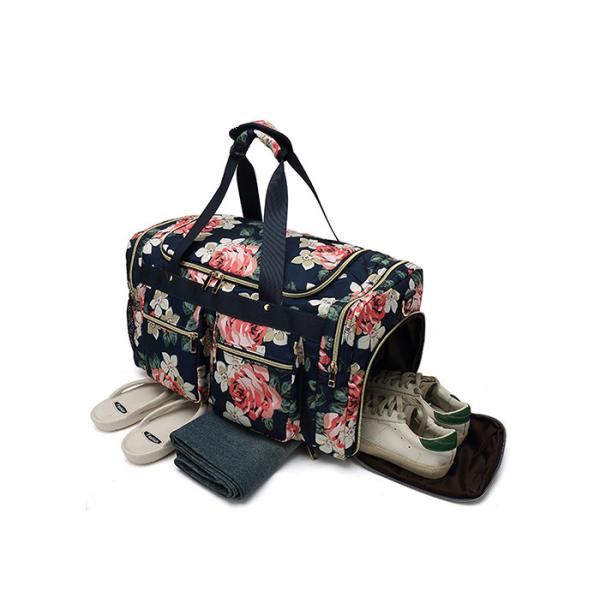 Waterproof Weekender Overnight Bag Large Capacity Canvas Weekender Duffle Bag
