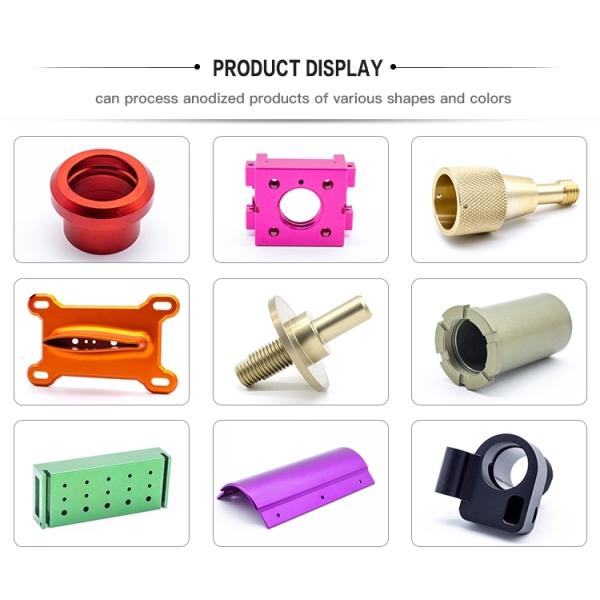 6082 / 5083 / 5052 Tolerance 0.02mm Anodized Aluminum Parts