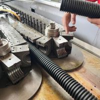 Линия экструзионной трубы из HDPE, пластиковая гибкая труба