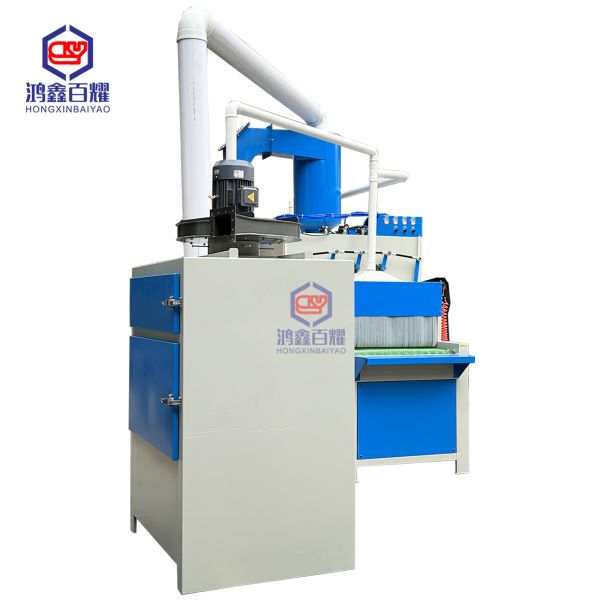 PLC Automatic Sandblasting Machine Conveying Type With 16 Blasting Guns