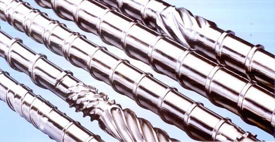Special screw for PVC film Blowing machine  Single screw and cylinder of extruder machine