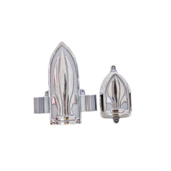 Leaf Design Coffin Fittings ABS Plastic 300kgs Lift Weight