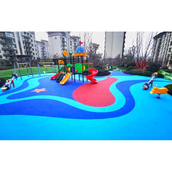 Многофункциональные EPDM резиновые гранулы Красный 1-3 мм Для детского сада